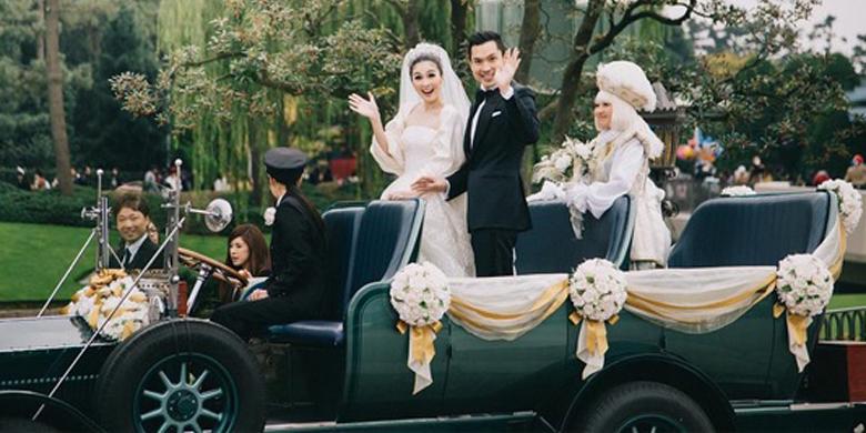 Pernikahan Sandra Dewi dan Harvey Moeis