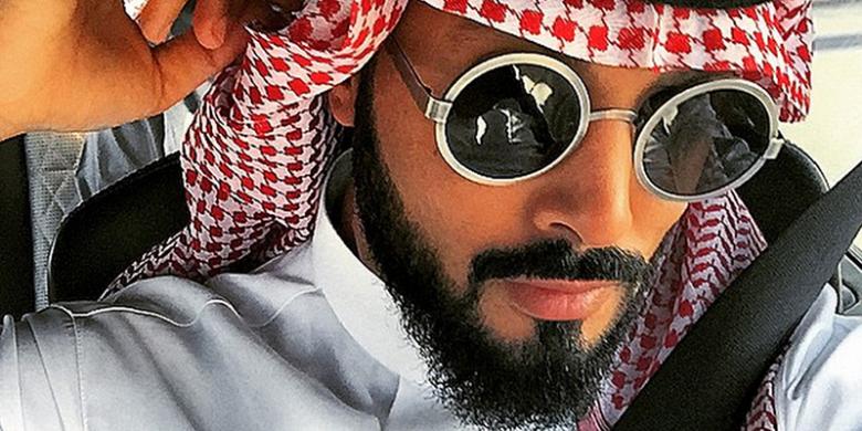 Pengeran Fahad bin Faisal Al-Saud dalam sebuah foto yang diunggah ke akun Instagram miliknya.|@yolofahad/ Instagram